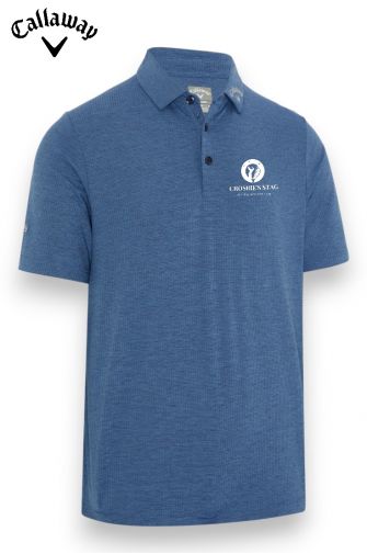Callaway Classic Jacquard Polo - Caviar