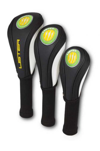 Executive embroidered Golf Headcovers - Black 
