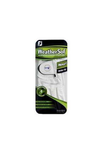 Footjoy Weathersof Golf Glove with company