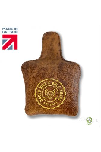 Leather Golf Headcover - Antique finish