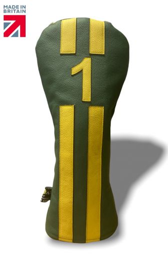 Racing Leather Golf Headcover