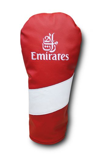 Bespoke Leather Golf Retro Headcover With Stripe
