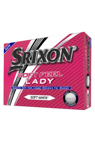 Srixon Soft Feel Lady printed Golf Balls