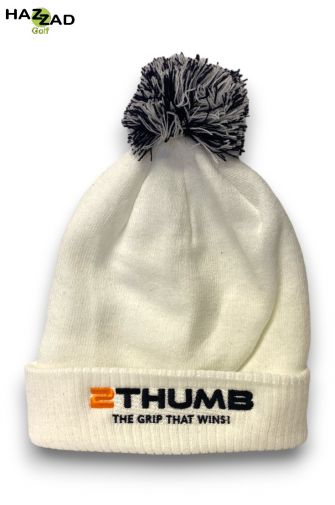 Golf Beanie Hat with custom embroidery