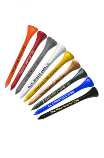 Personalised Golf Tees with your name on