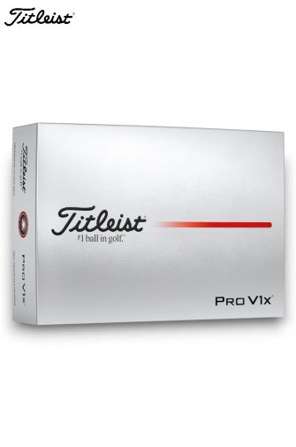 Titleist ProV1x with printed logo