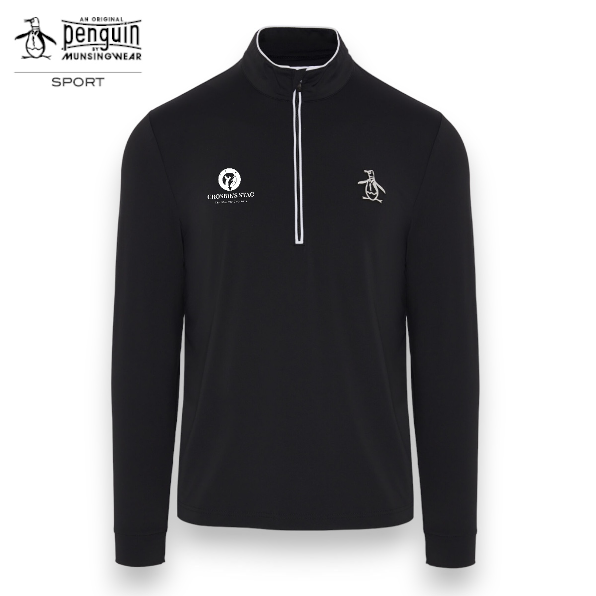 Penguin Earl Midlayer - Black